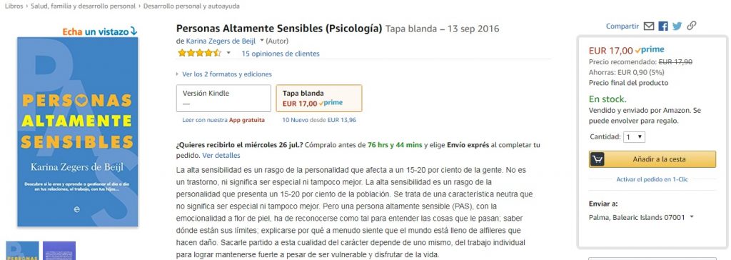 Personas Altamente Sensibles | Blog - Libro 2